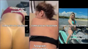 Dudinha dos vinte conto foi flagrada na internet fazendo um rebolado maneiro