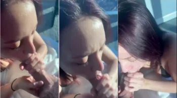 Veronica Perasso filmou um vídeo mostrando uma mulher fudendo gostoso oral