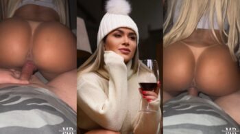 Mari Reis se jogando em um vídeo caseiro safado, sem proteção