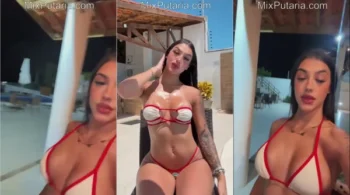 Bia Miranda, a gostosona safadinha de biquíni