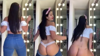 Steffy Moreno cheia de tesão, toda provocante sem vestir nadinha!