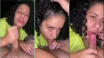 Esposa safada fazendo um boquete delicioso e se divertindo com o membro e as bolas do maridão sortudo
