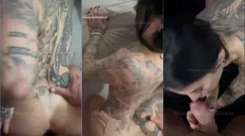 Camila Becker se jogando no sexo anal, de quatro, nos vídeos picantes do Telegram