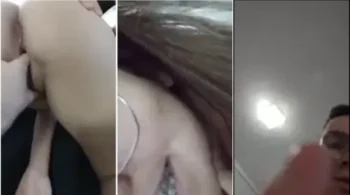 Pai faz uma live quente com a filha cheia de jeito, que é super fã de sexo!