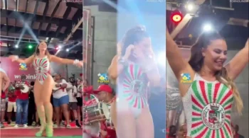 Paolla Oliveira chutando o balde e rebolando no carnaval!