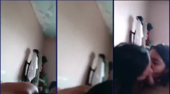 Padrasto pegando a enteada e a mãe da garota