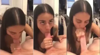 Vídeo da irmã no Twitter dando uma rapidinha com muito amor