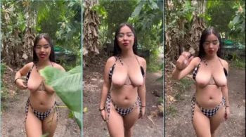 Paola Suarez apareceu de forma ousada soltando a beleza das teta