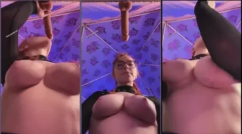 Thiccameron dando umautada caprichada no seu brinquedão