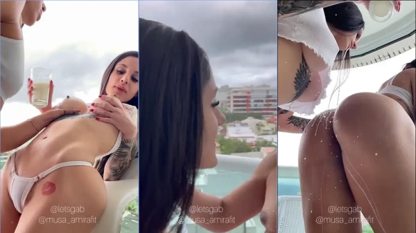 Amira Daher na peça hot com a morena ousada!