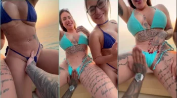 Anny Alves tá curtindo seu Privacy com seu corpão na lancha