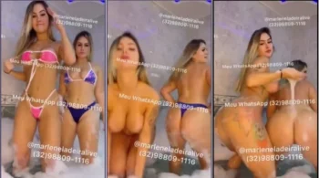 Mariana Ladeira peladona, irmã da Marlene Ladeira