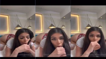 Xnxx Alina Rose dando aquele talento no consolo depois de se divertir bastante com ele
