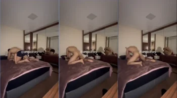 Angel KWY, segurança na pegada, curtindo um momento delícia com a parceira