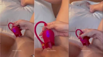 Brenda Trindade, uma delícia, com um vibrador na sua íntima