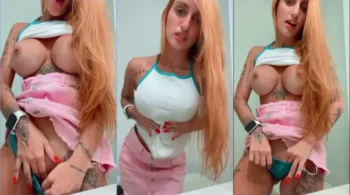 Kevlyn Santos, a ruiva safada e cheia de curvas, vivendo a vida na balada!