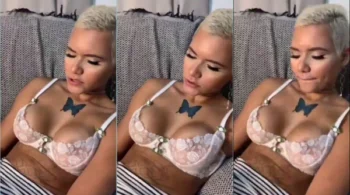 Loira irresistível de cabelo curtinho no videozinho safado