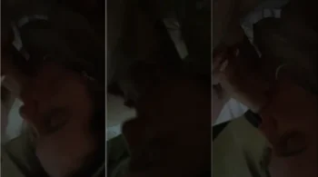 Casal paixão em ação com um boquete delicioso