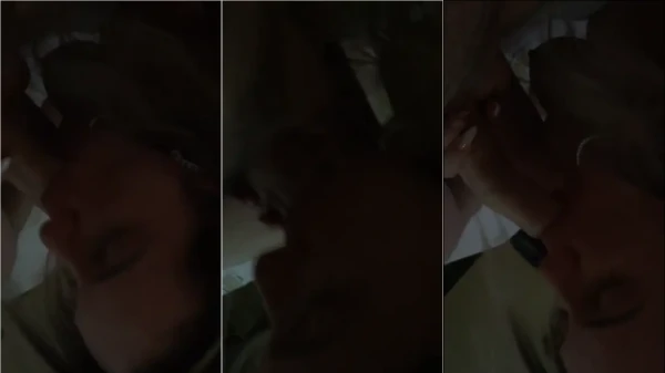 Casal paixão em ação com um boquete delicioso