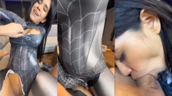 Michelle Rabbit se divertiu muito fazendo um boquete no malandro!