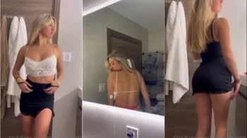 Michelle Scott exibindo sua linda bunda