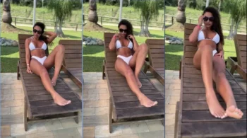 Paty Doce no OnlyFans, arrasando com seu biquíni