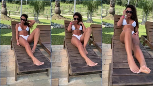 Paty Doce no OnlyFans, arrasando com seu biquíni
