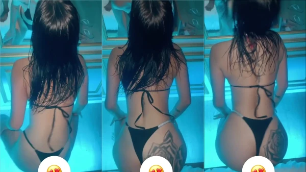 Raissa Avanzo mostrando seu lado ousado em um vídeo dançando de forma bem sensual