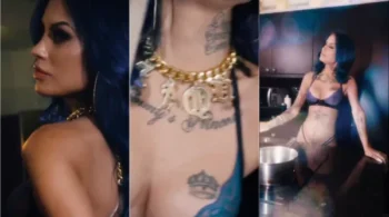 Tati Zaqui, ousada e cheia de charme, exibindo seus peitão de dar água na boca