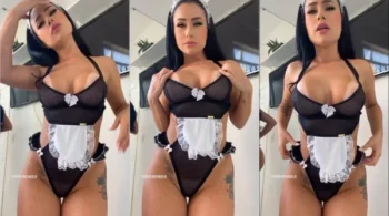 Carol Machado rebolando de calcinha provocante