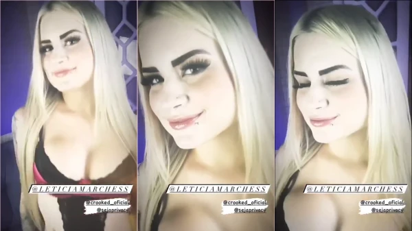 Deliciosa Leticia Marches causando aquele frisson